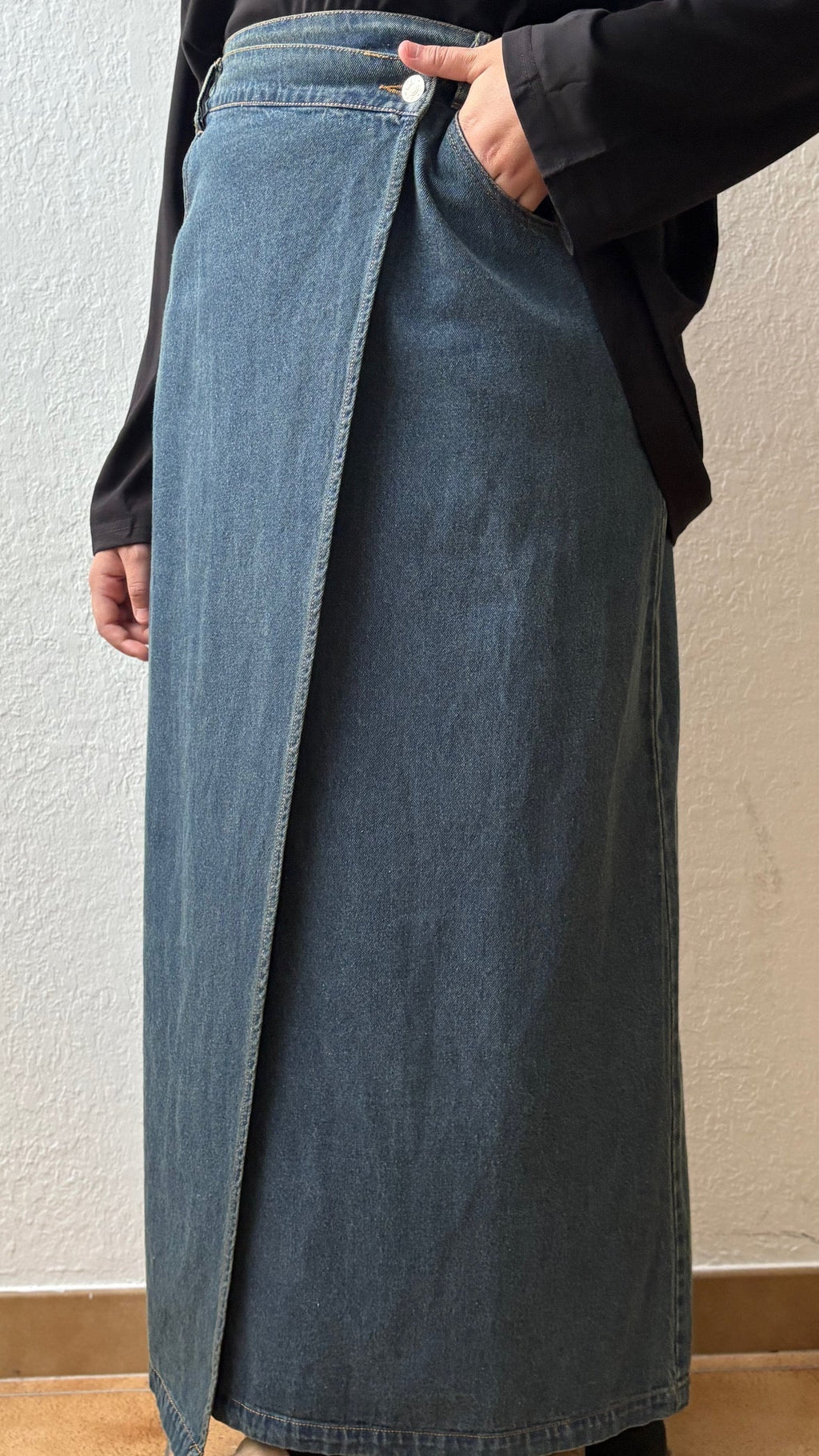 Jupe En Jean Croisée