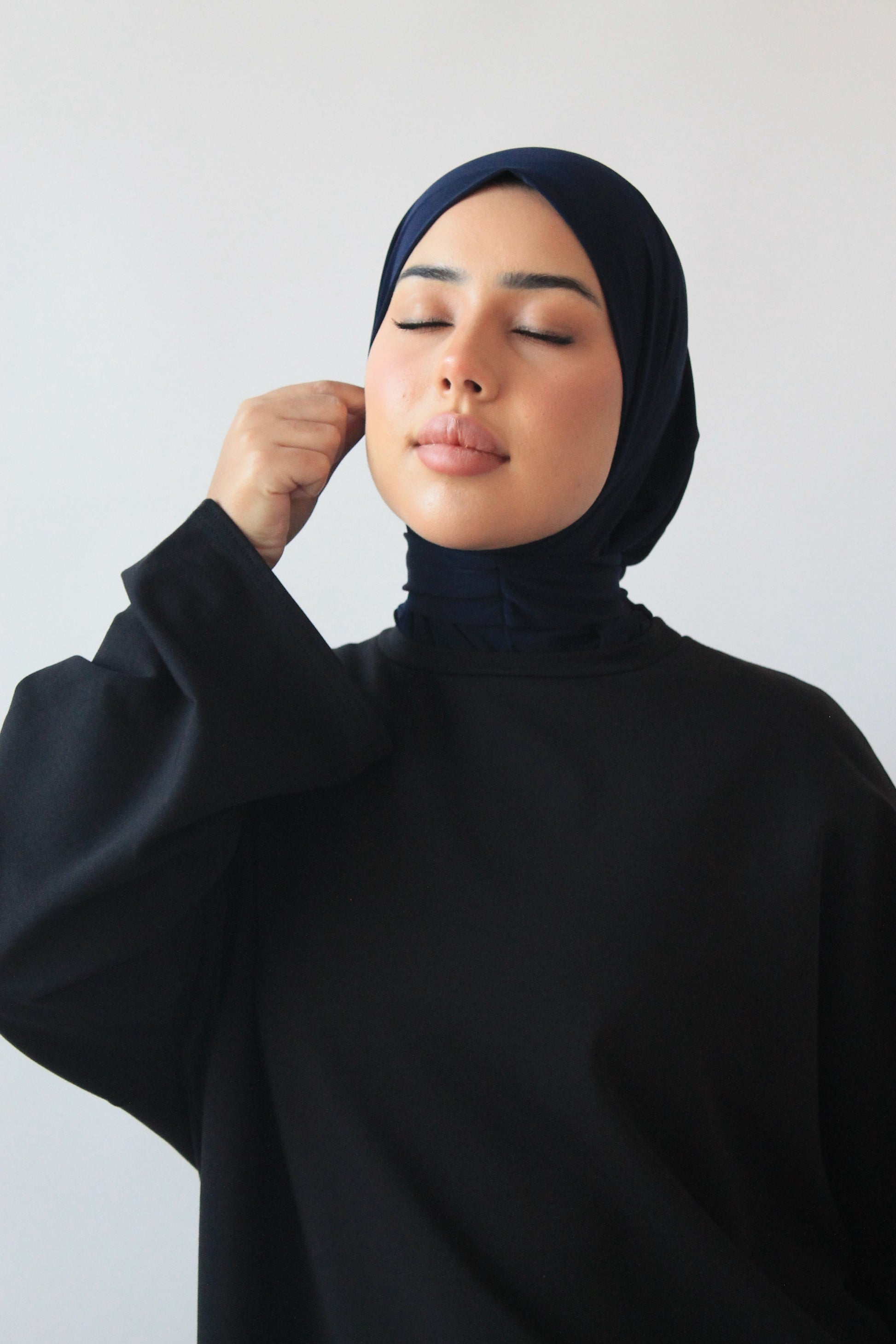 CAGOULE JERSEY PREMIUM Bleu nuit