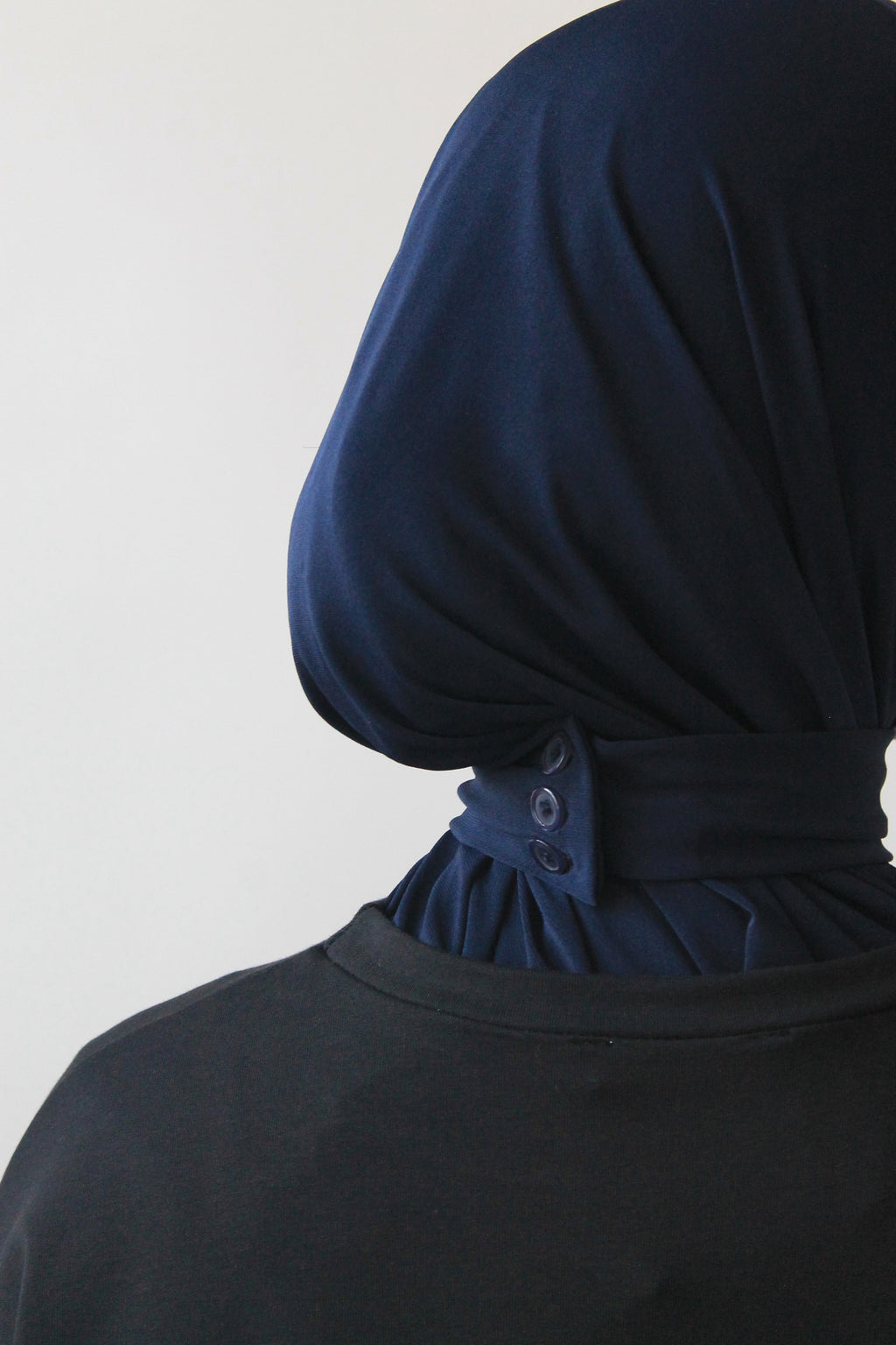 CAGOULE JERSEY PREMIUM Bleu nuit